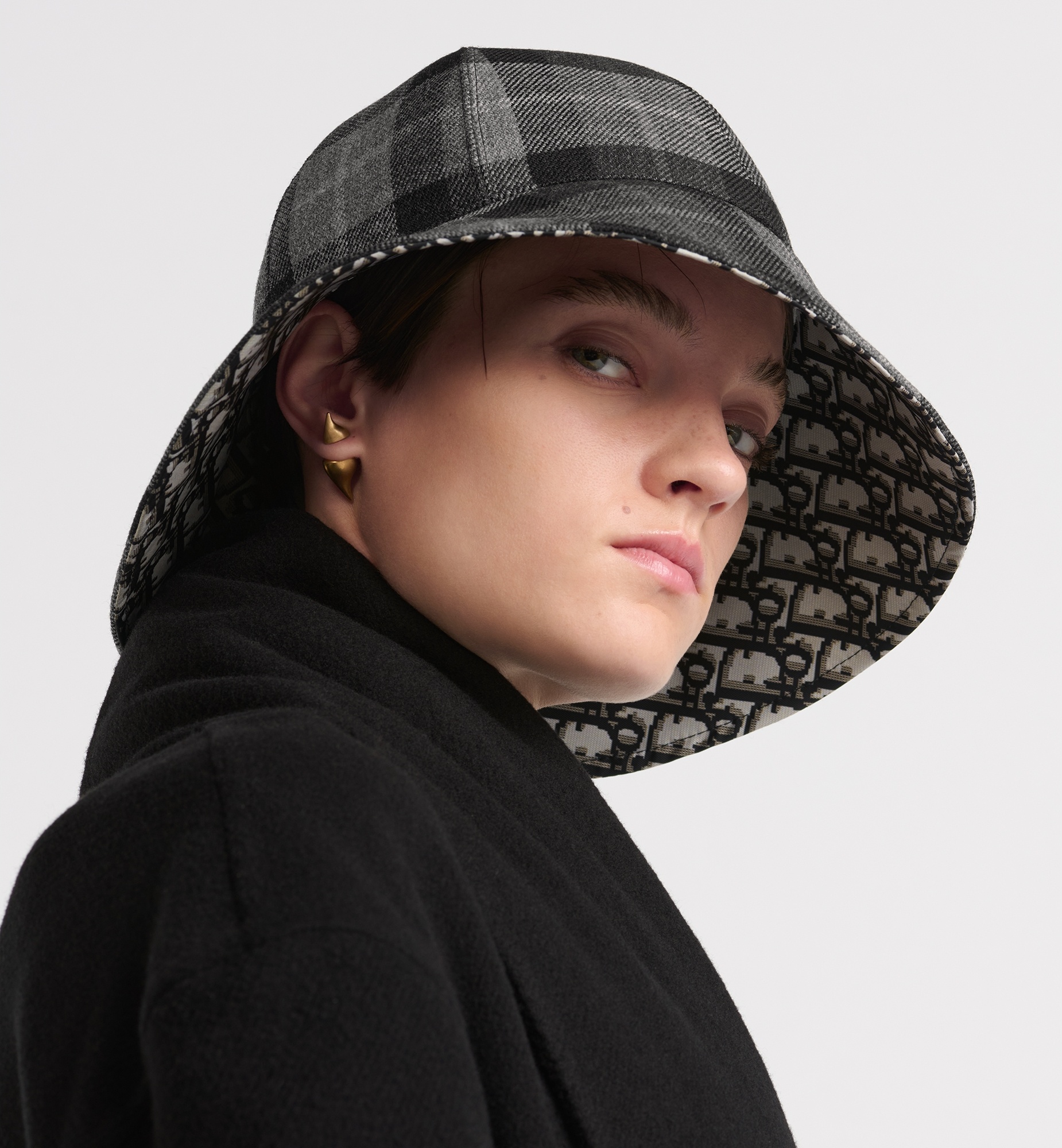 ★ Dior ★ リバーシブル D-TULIPE クローシュ ハット ディオール】Dioriviera D-Tulipe クロシュハット (Dior/ハット