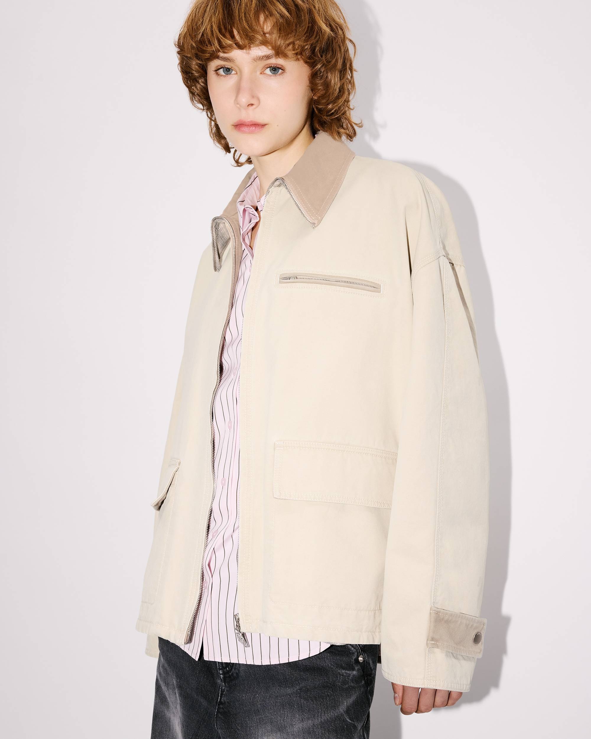 Workwear jacket in cotton - 9
