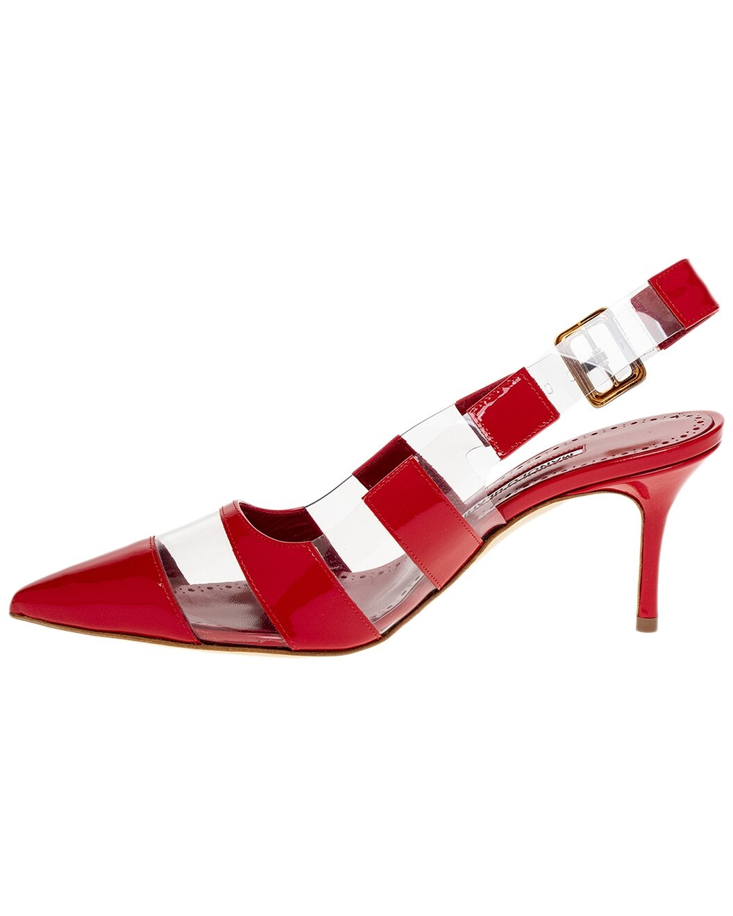 Manolo Blahnik Uxra Patent Pump - 2