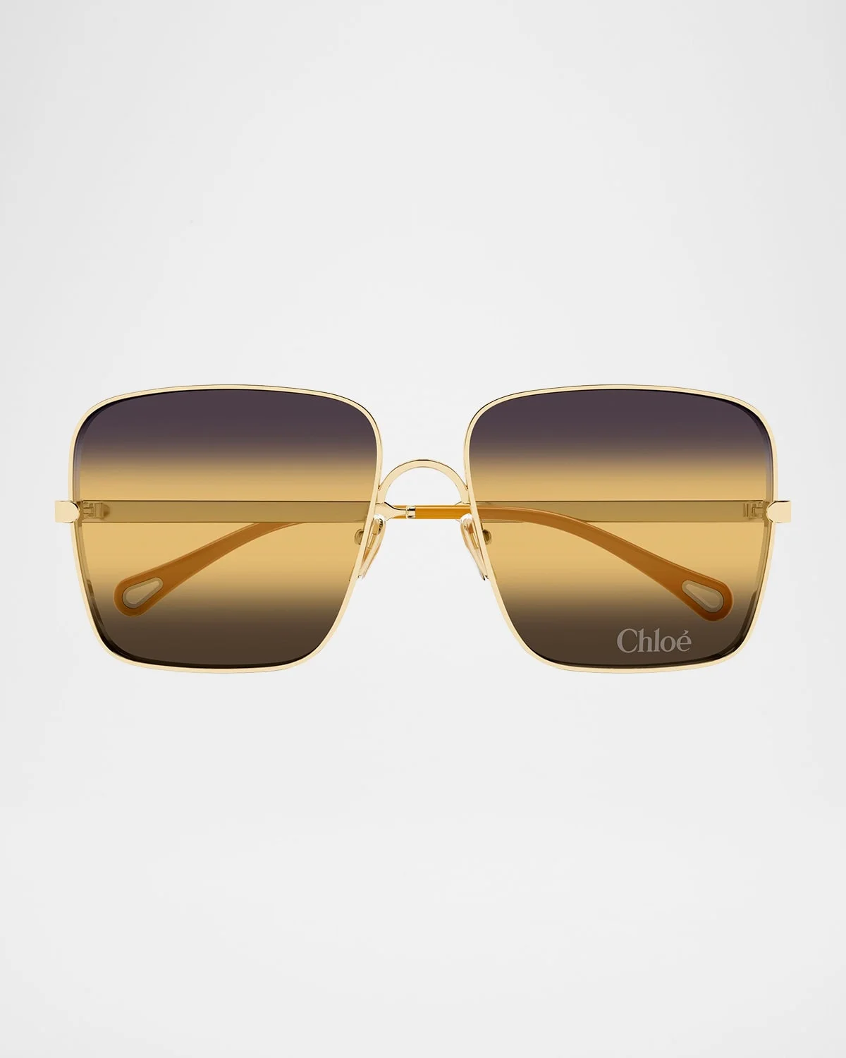 Aly Square Metal Sunglasses - 1