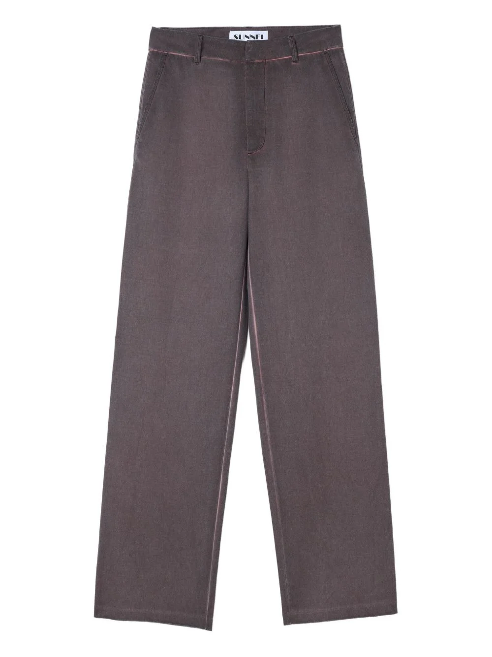 belt-loops trousers - 1