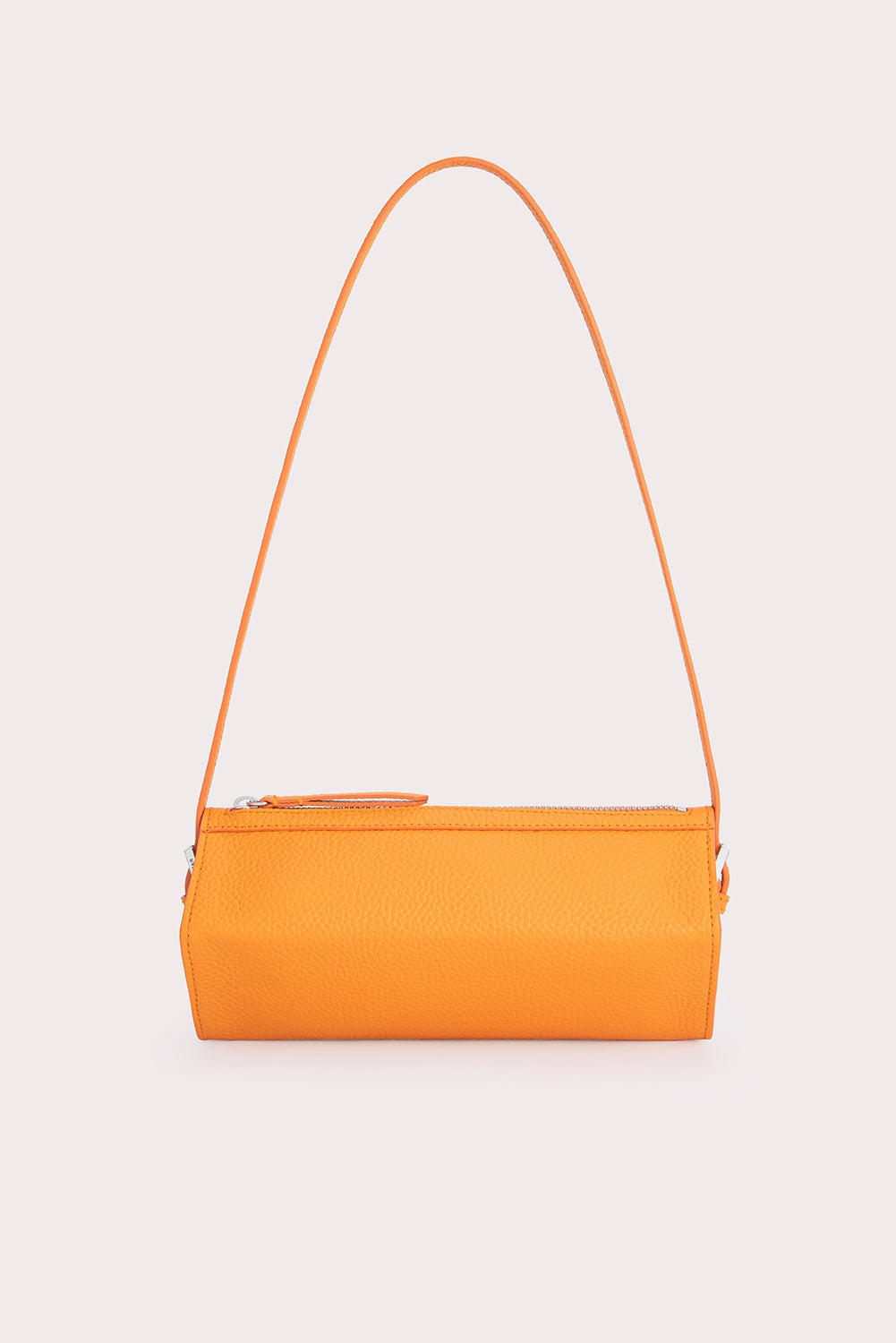 Karo Orange Flat Grain Leather - 1