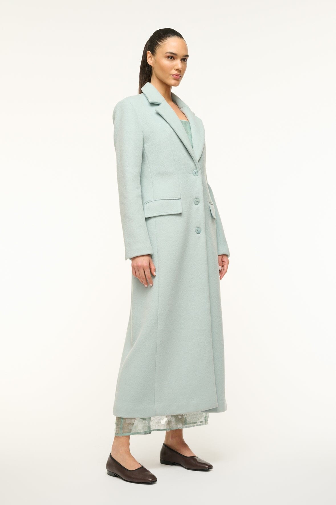 STAUD SANZA COAT MIST - 5