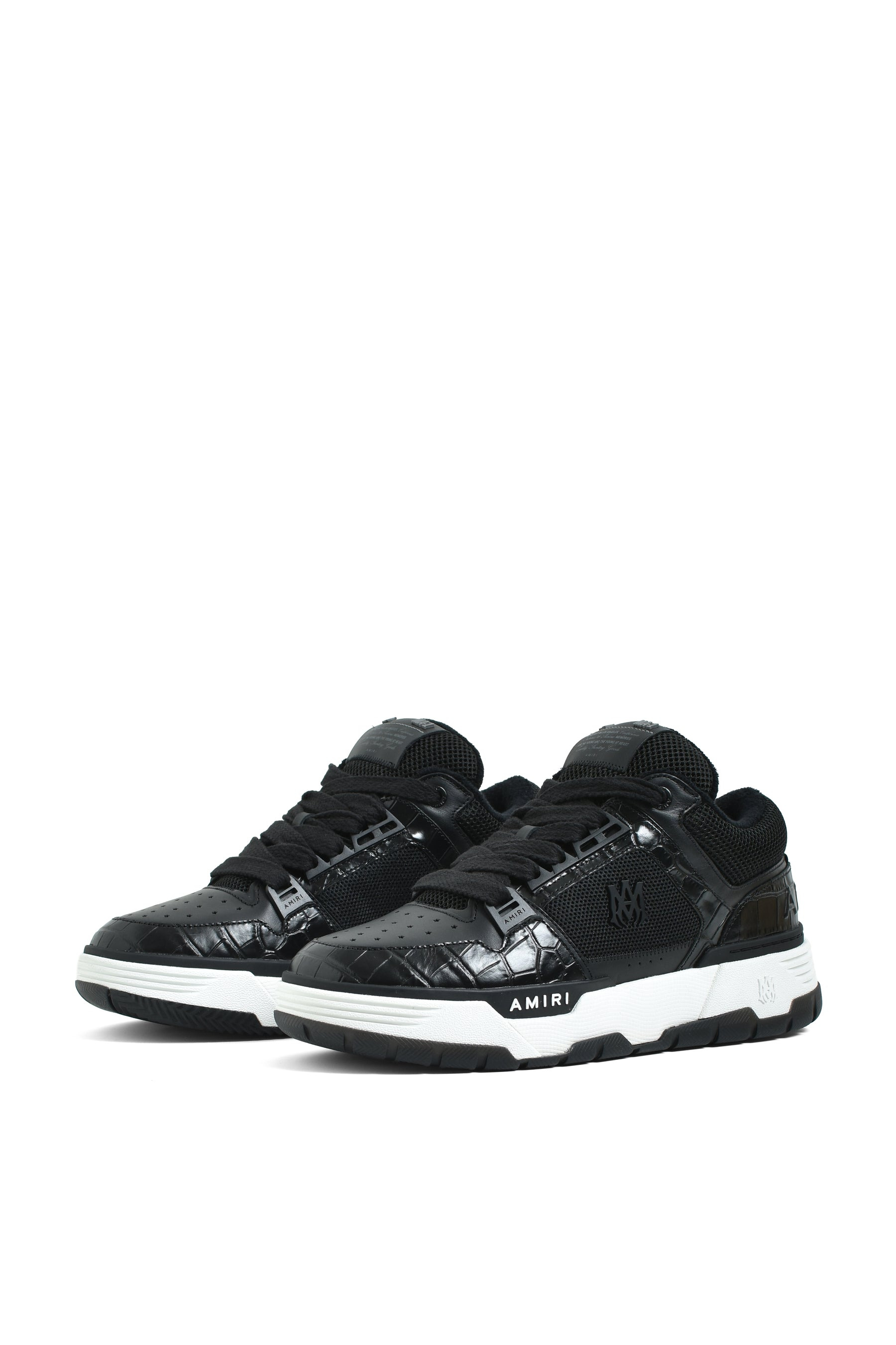 CROC DEBOSSED MA-1 / BLK - 4