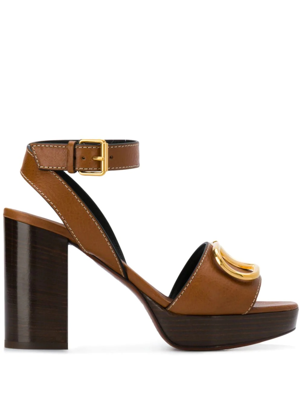 VLOGO mid-heel sandals - 1