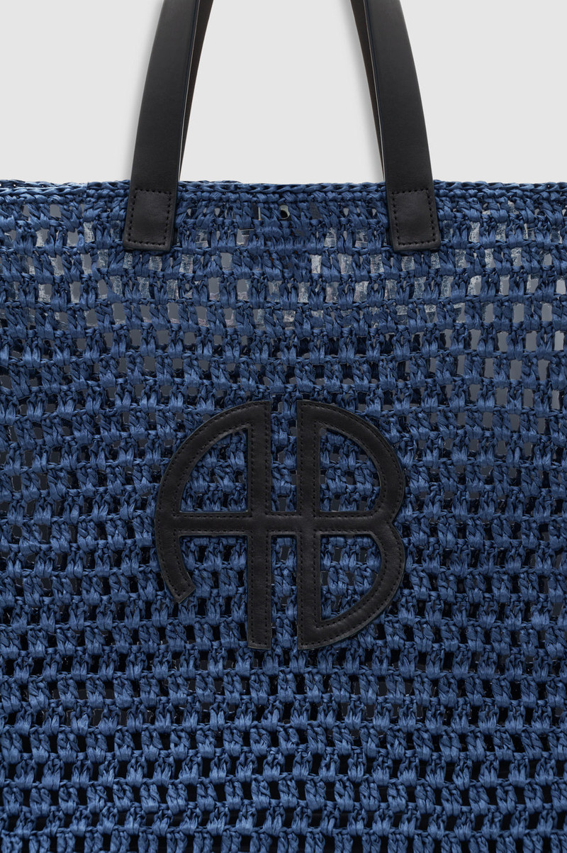 Large Rio Tote - Marine Blue 5