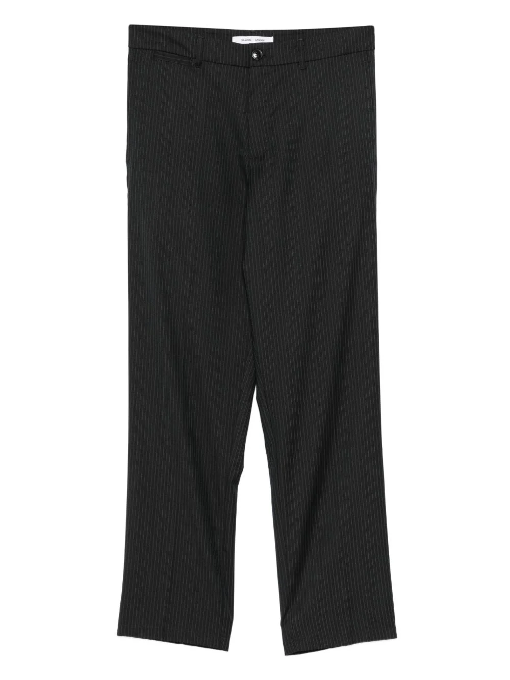 pinstripe tailored trousers - 1