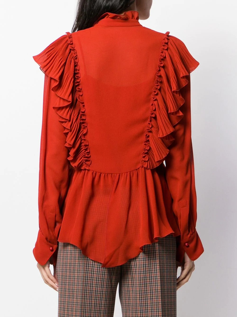 Neo-Victorian ruffled blouse - 4