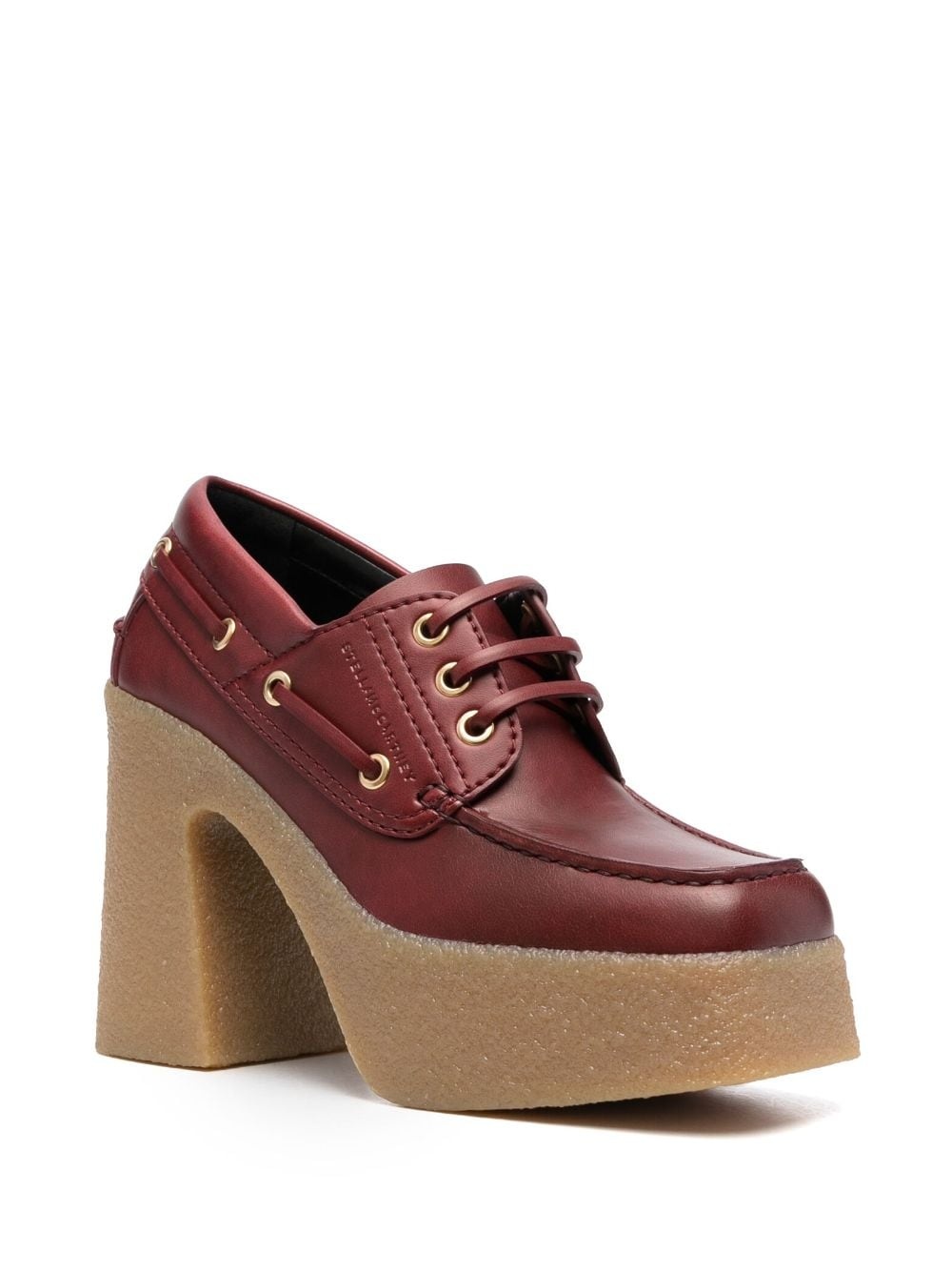 block-heel platform loafer mules - 2