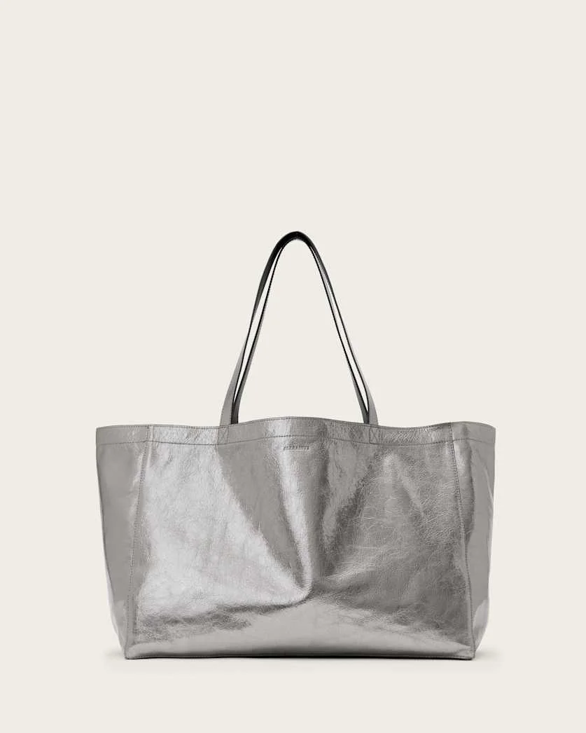 ROSALIE LARGE LEATHER TOTE BAG - 1