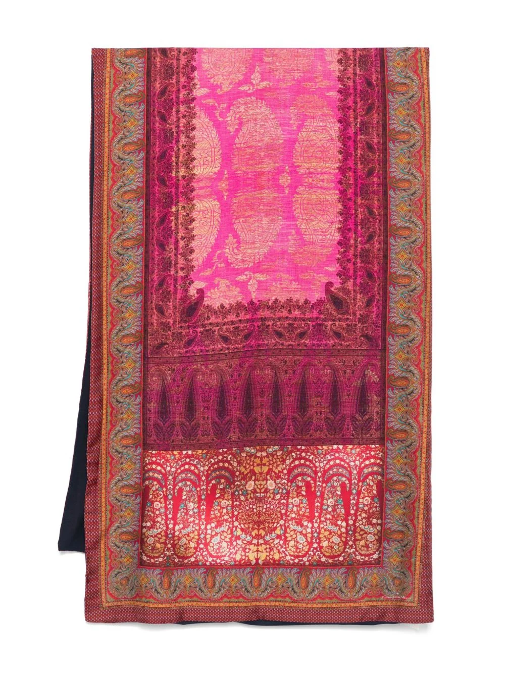 Aloesta paisley-print scarf - 1