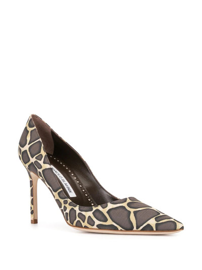 Manolo Blahnik Lisa 90mm pumps outlook