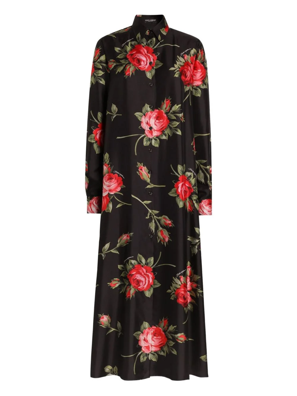 floral maxi dress - 1