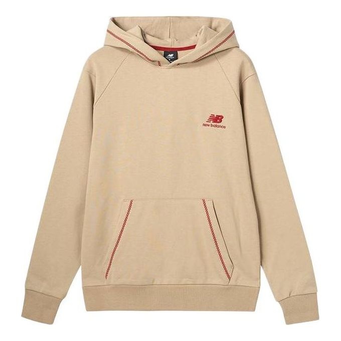 New Balance Athletics LNY French Terry Hoodie 'Khaki' AMT31570-BNN - 1