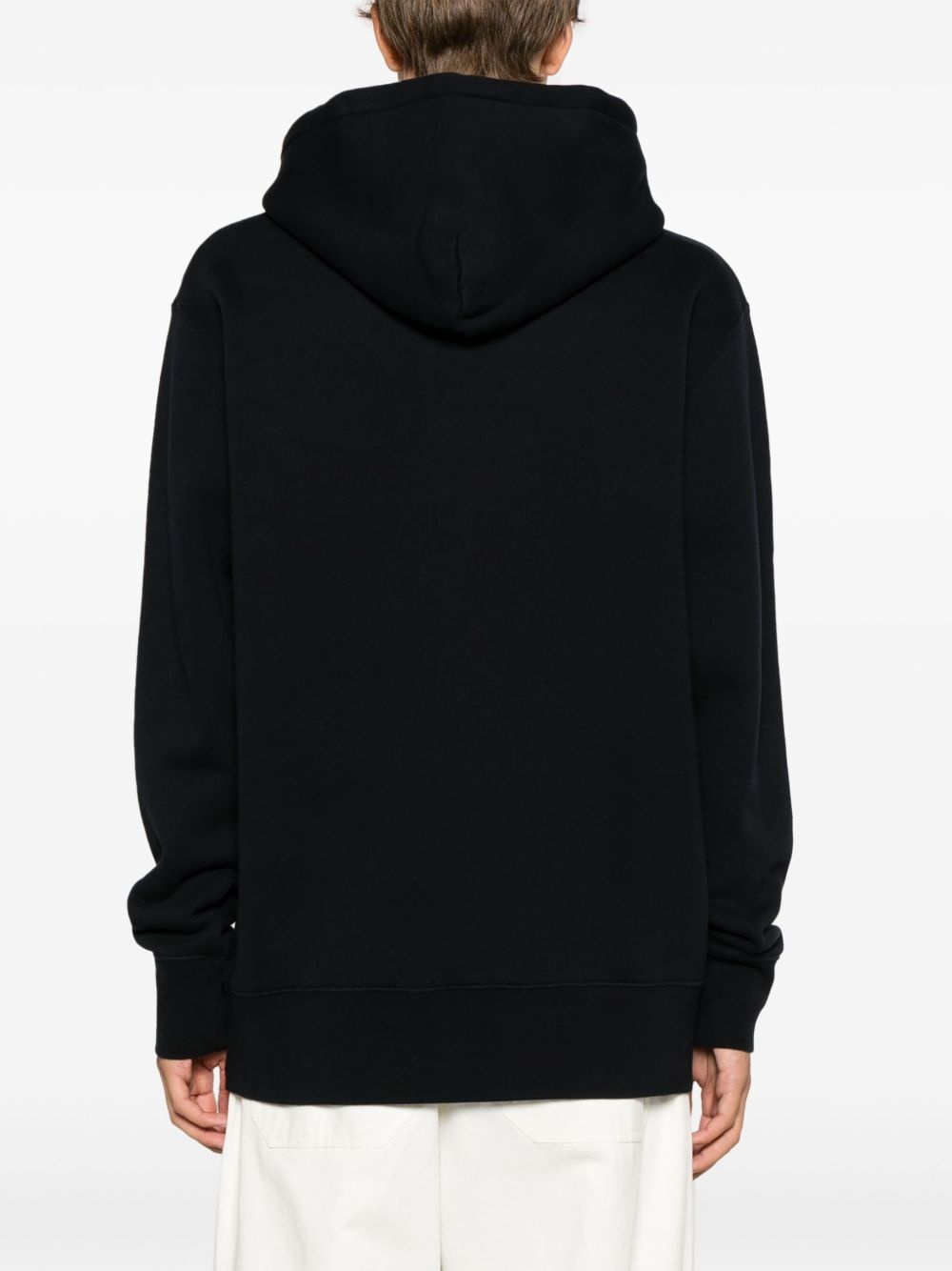 Arne logo-embroidered hoodie - 4