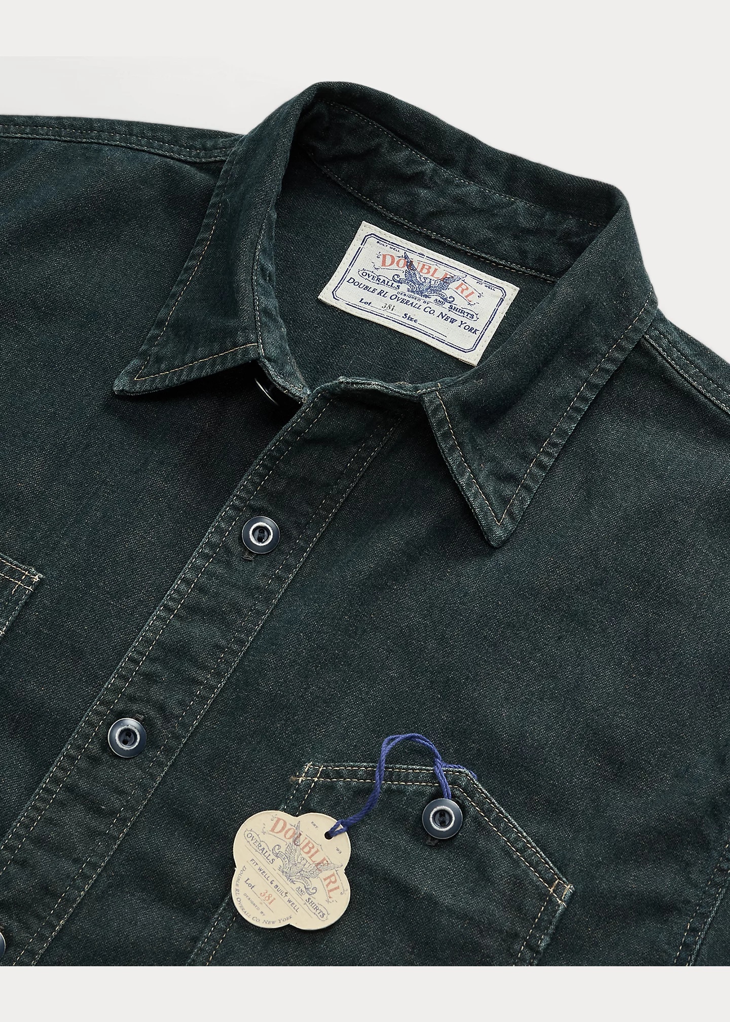 Indigo Denim Workshirt - 3