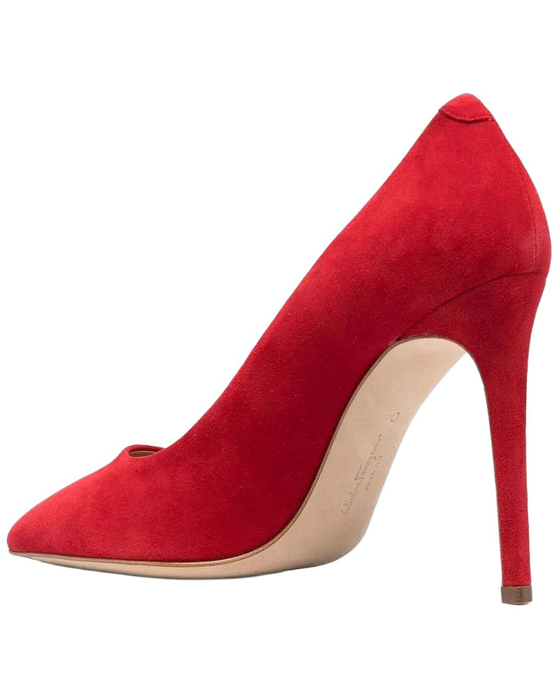 FERRAGAMO Ferragamo Pointed 110mm Leather Pump outlook