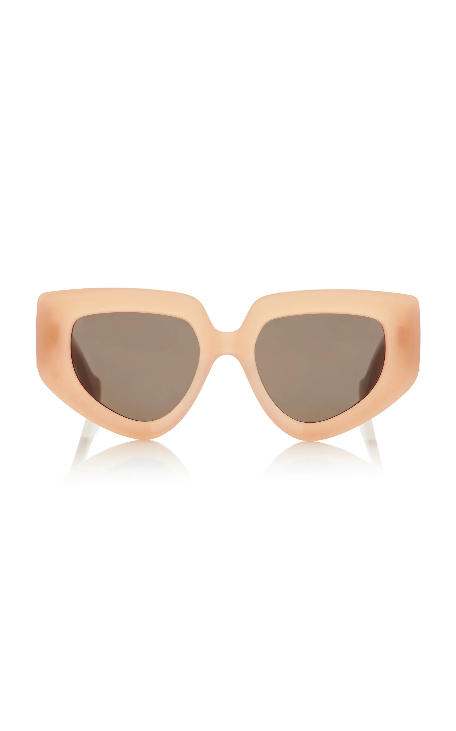 Anagram Oversized D-Frame Acetate Sunglasses pink - 1