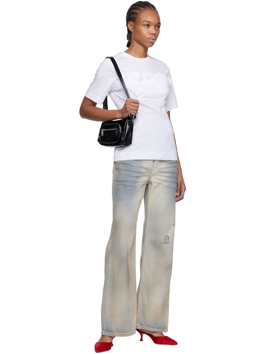 Black Outpocket Mini Bag - 4