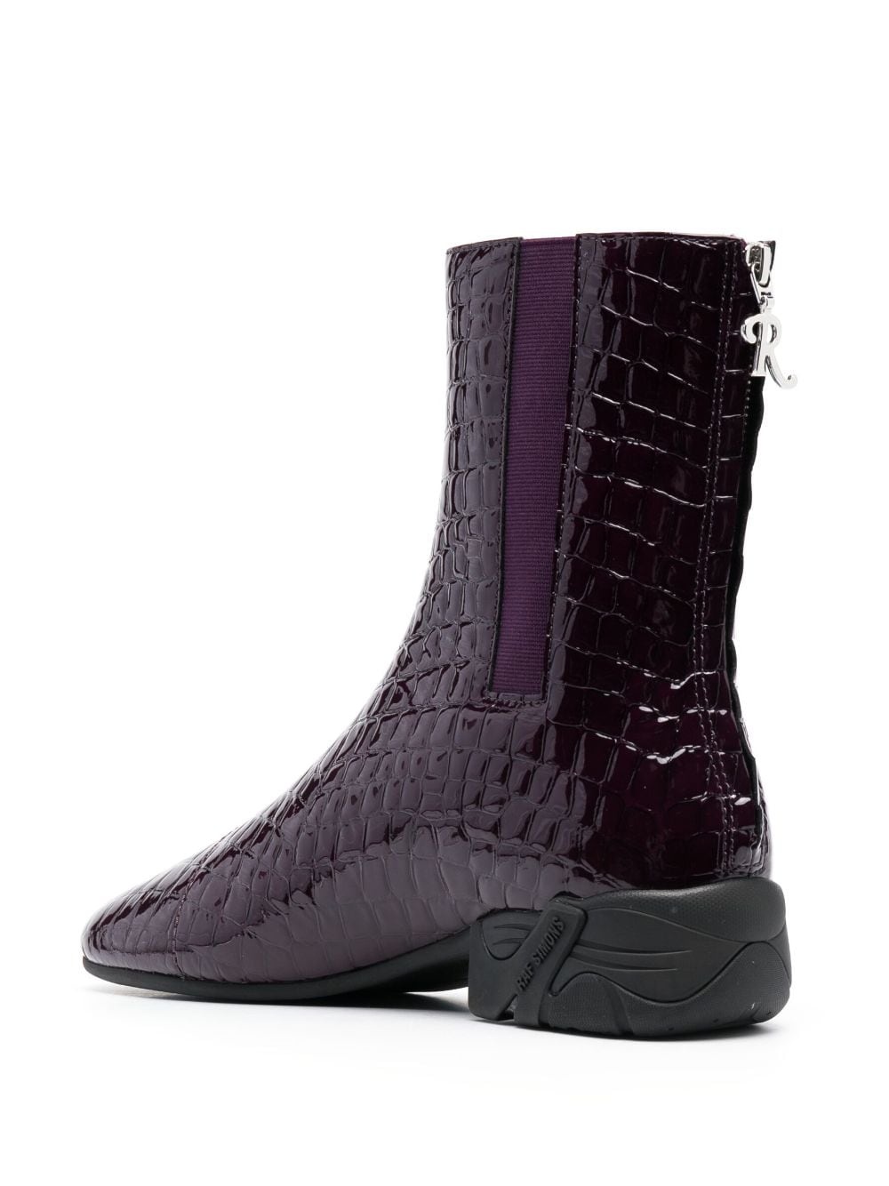 Solaris mock-croc ankle boots - 3