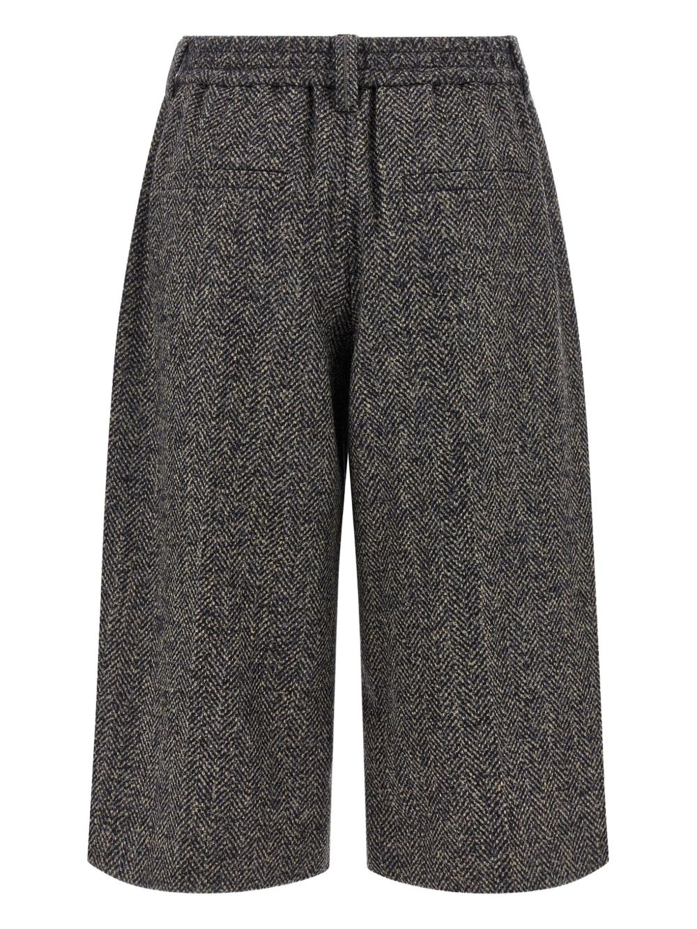 herringbone shorts - 2