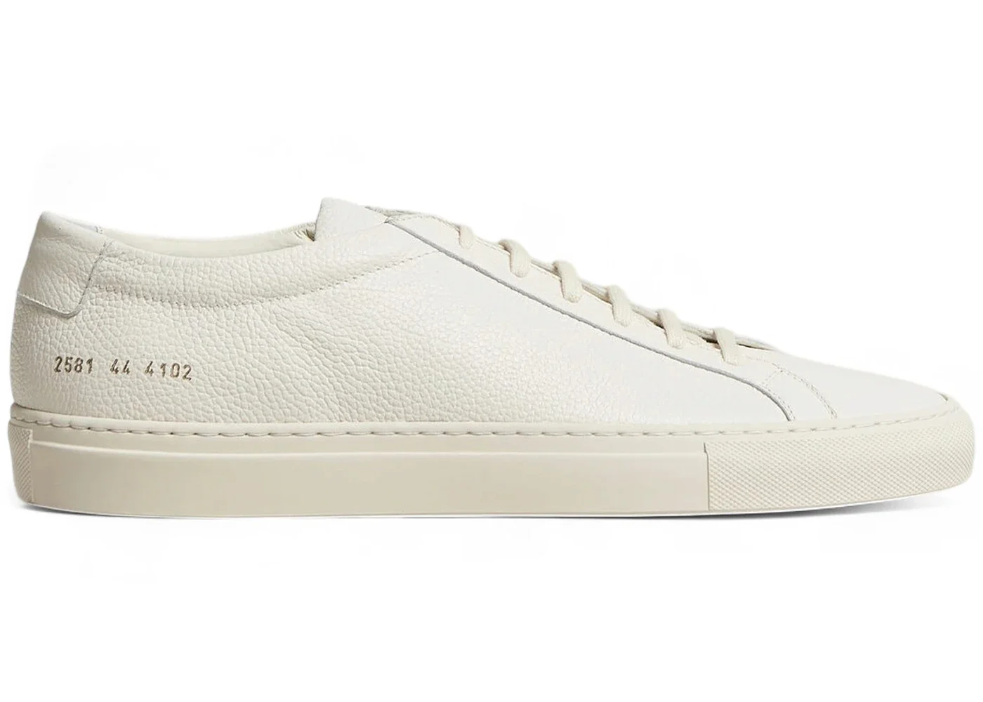 Common Projects Achilles Premium Off White Grained Leather - 1