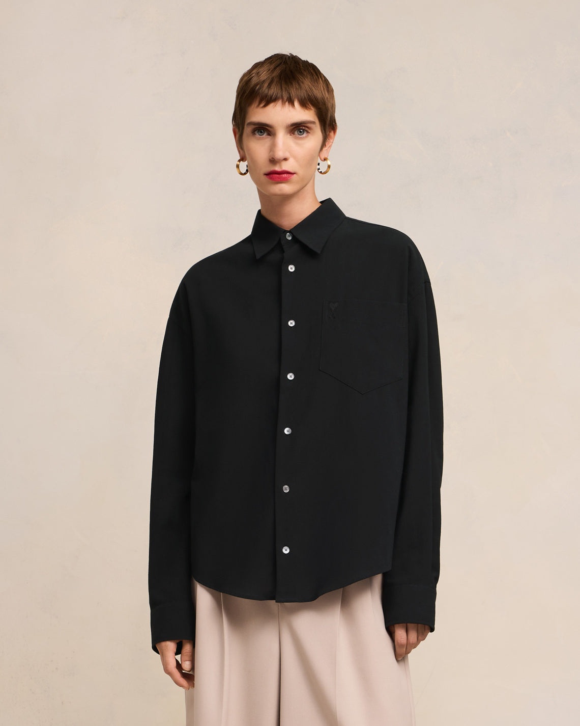 AMI DE COEUR BOXY SHIRT - 3