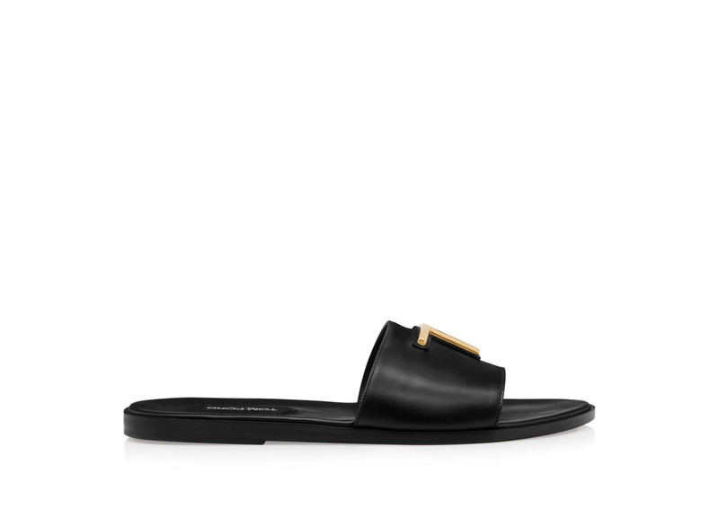 SMOOTH LEATHER BRIGHTON SLIDE 1