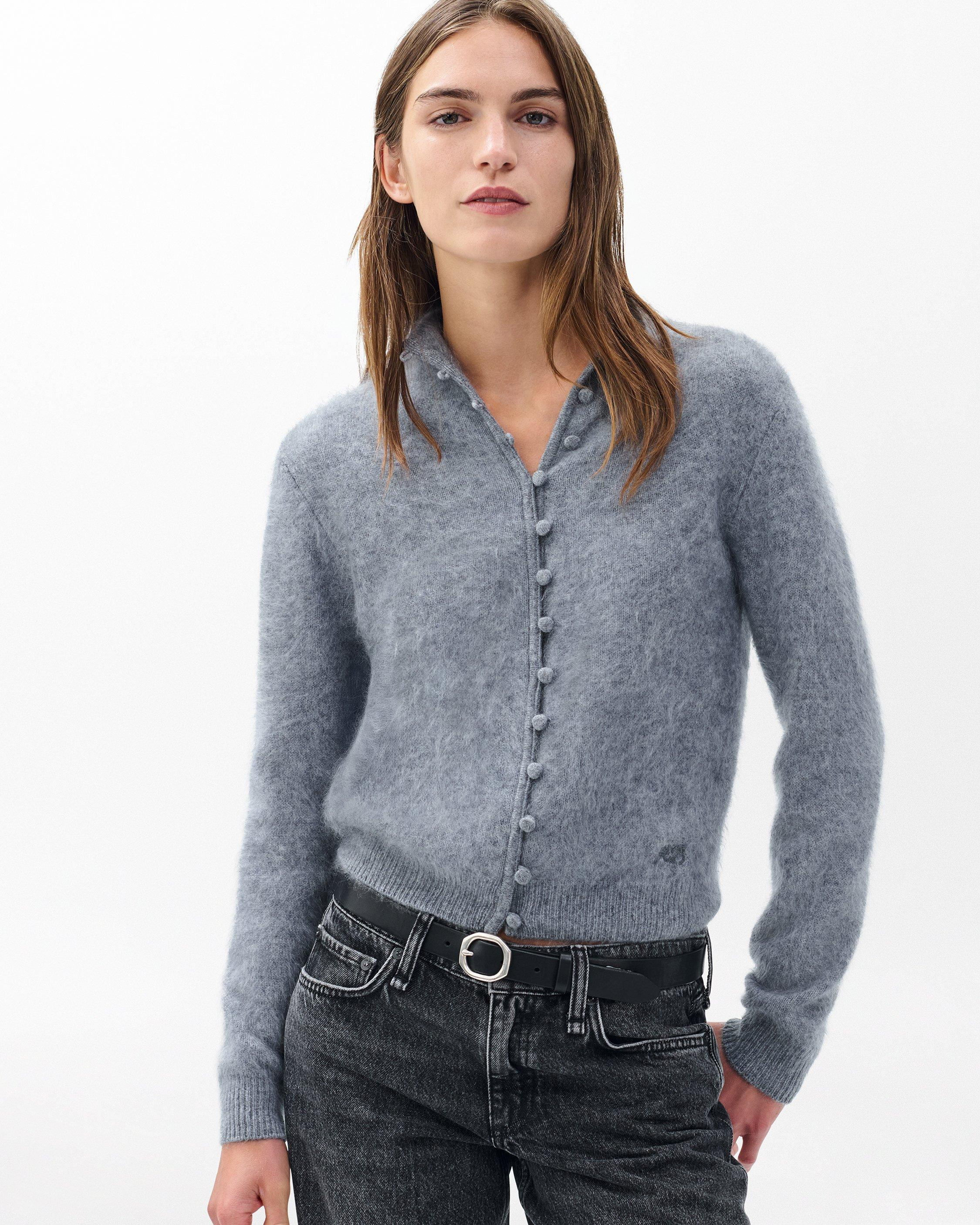 Jada Brushed Cashmere Cardigan - 2