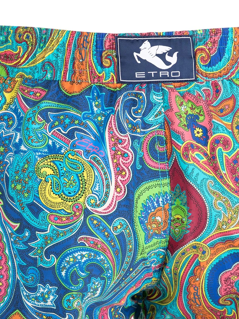 paisley-print swim shorts - 3