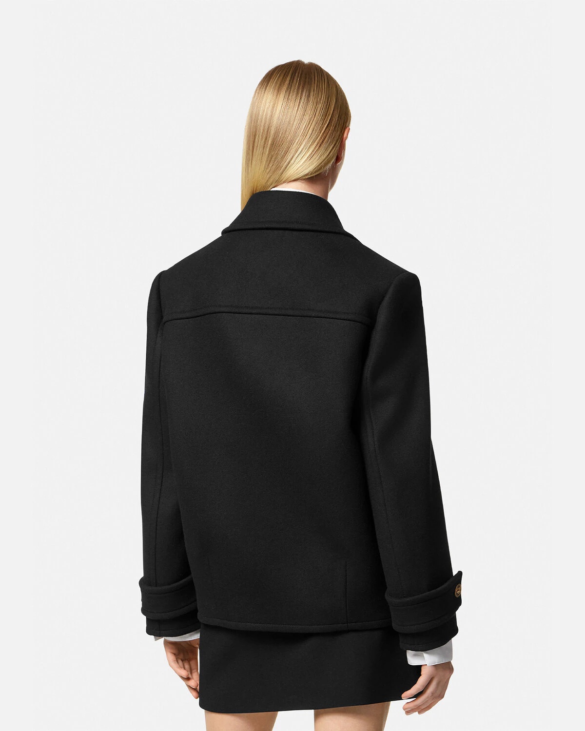 Wool Double-Breasted Peacoat - 5