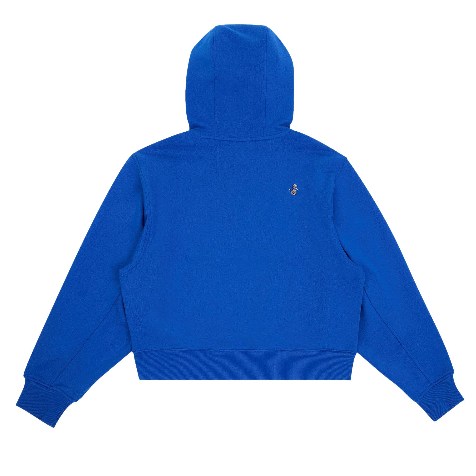 Ader Error Logo Hoodie 'Blue' - 2