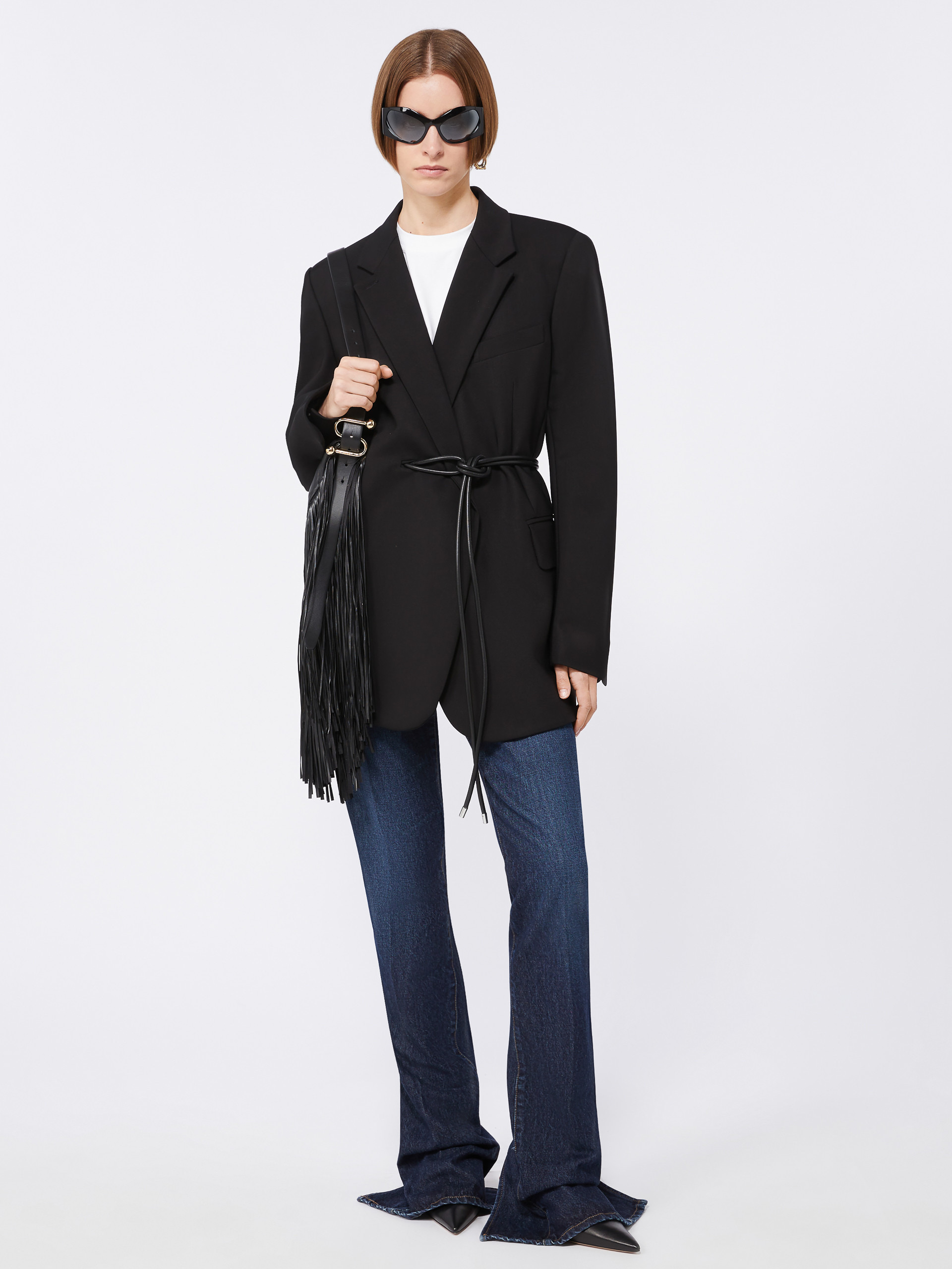 SPIGOLA Low-waisted flared jeans - 2