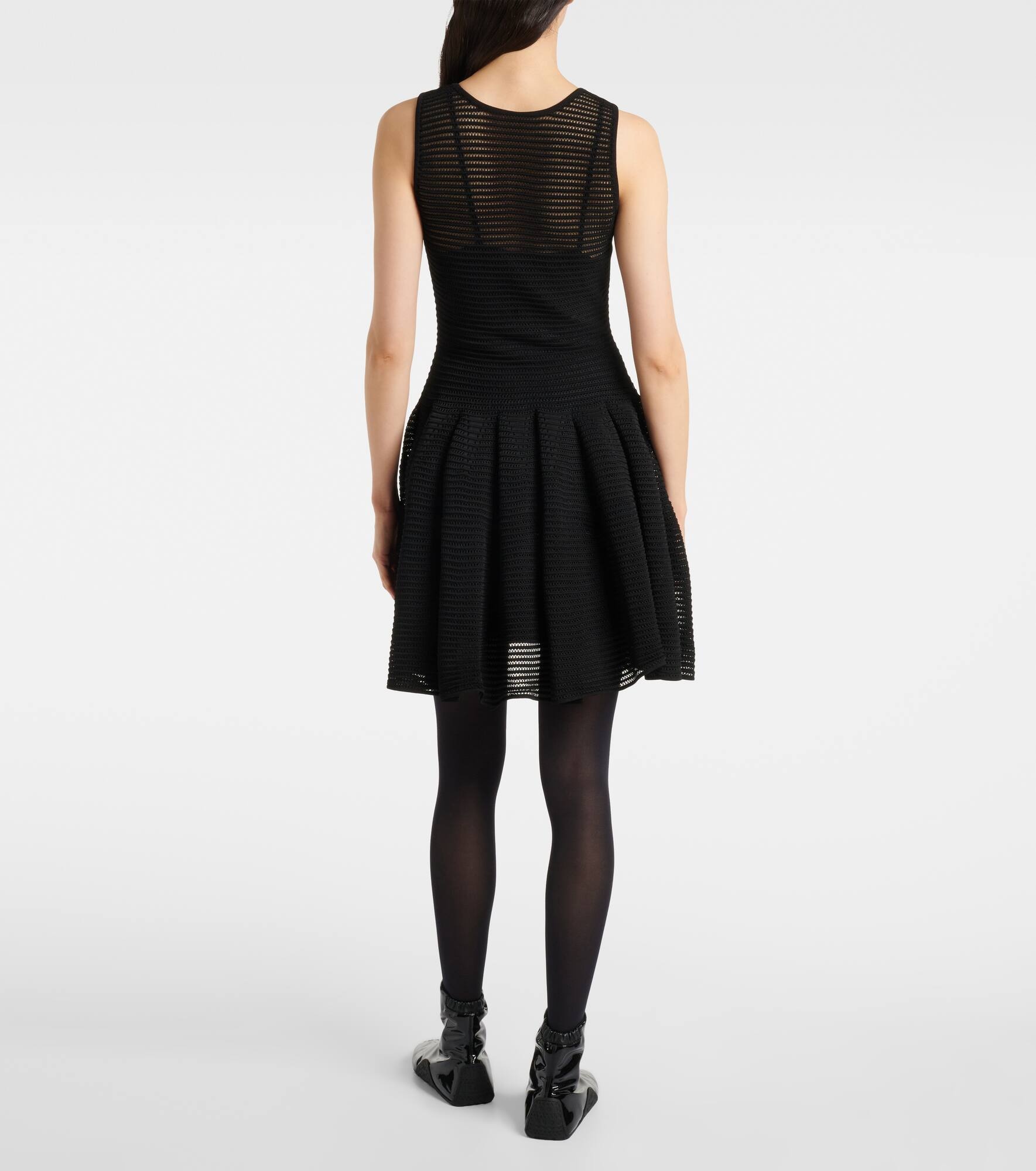 Crinoline knitted minidress - 3
