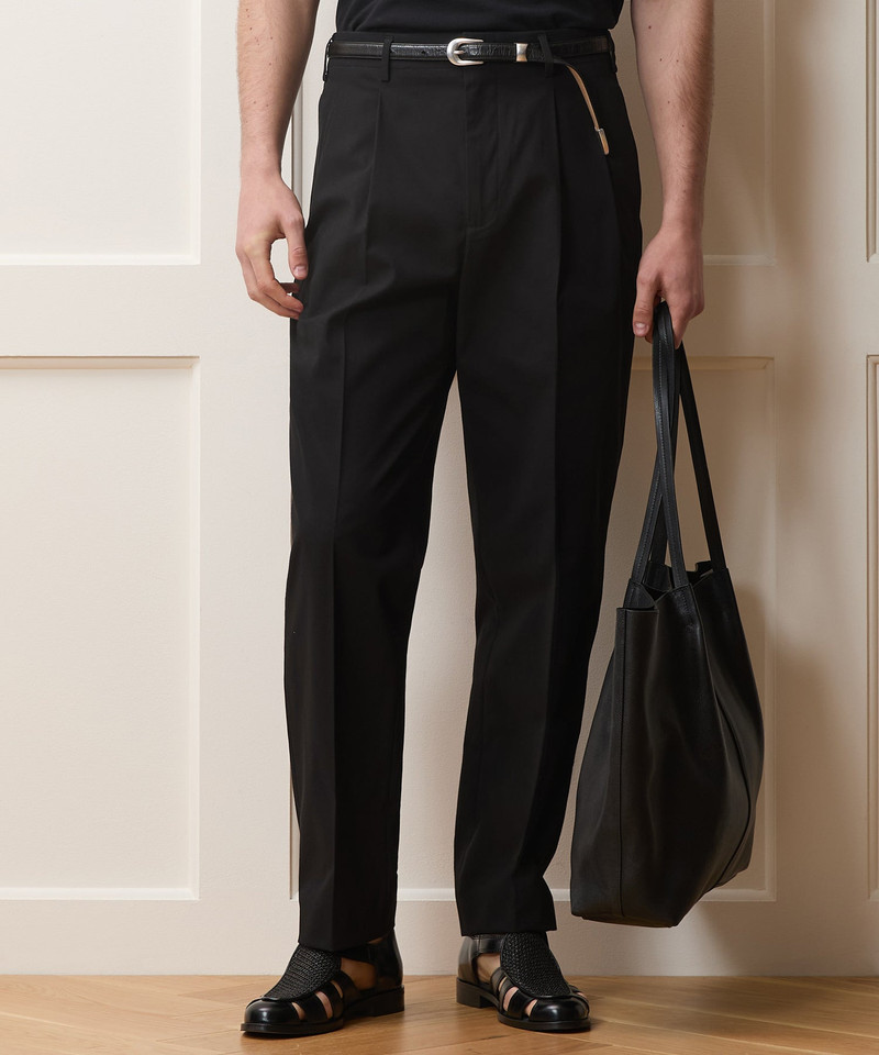 TODD SNYDER Italian Cotton Hollywood Trouser outlook