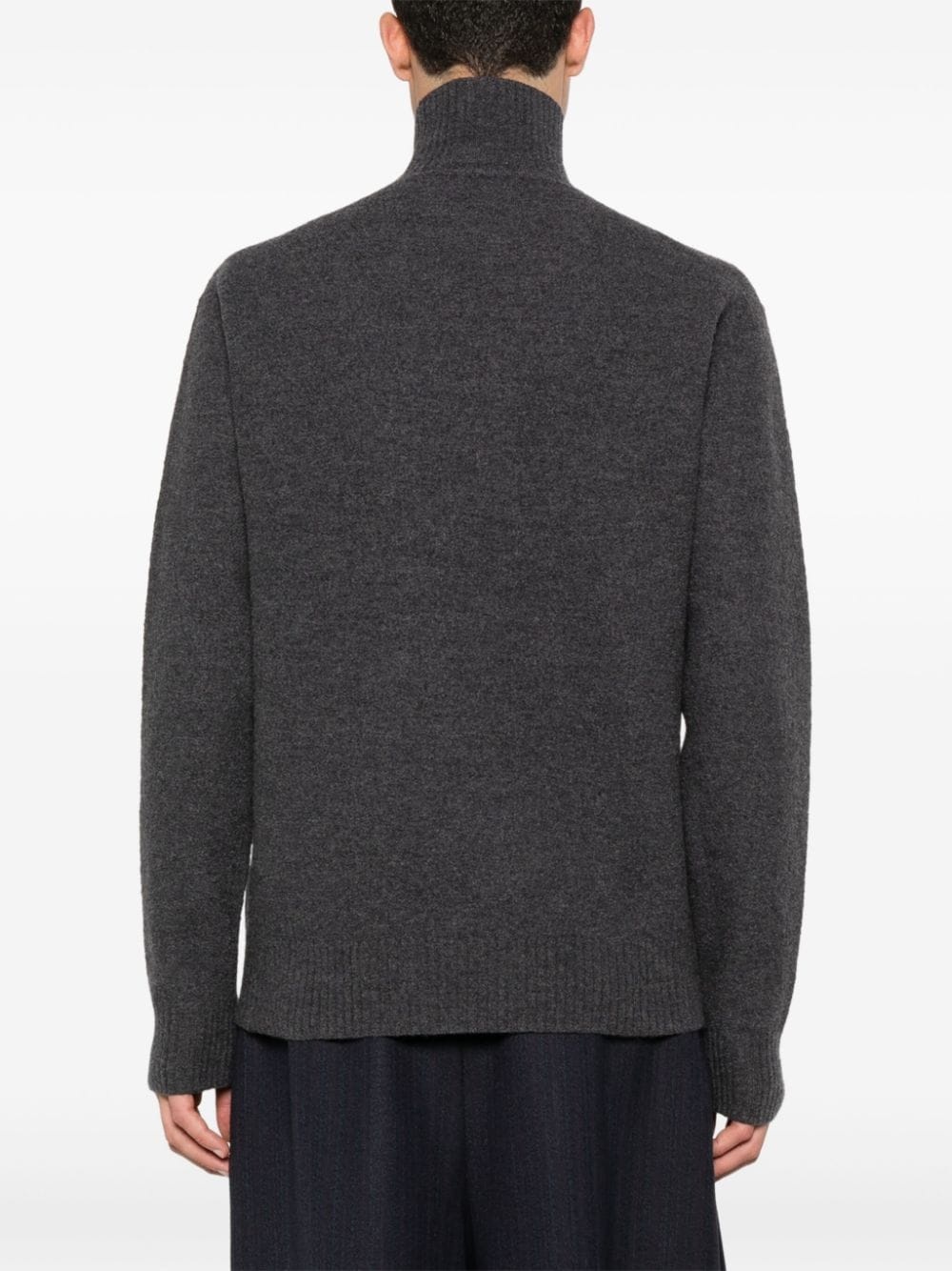 high-neck sweater - 4
