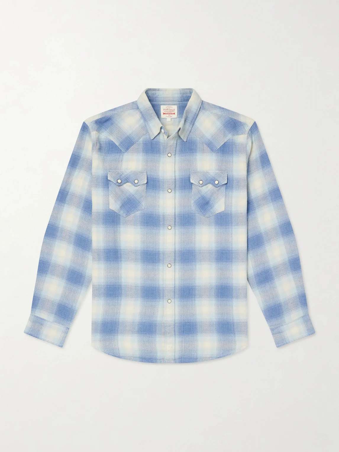 Josh Checked Cotton Shirt - 1