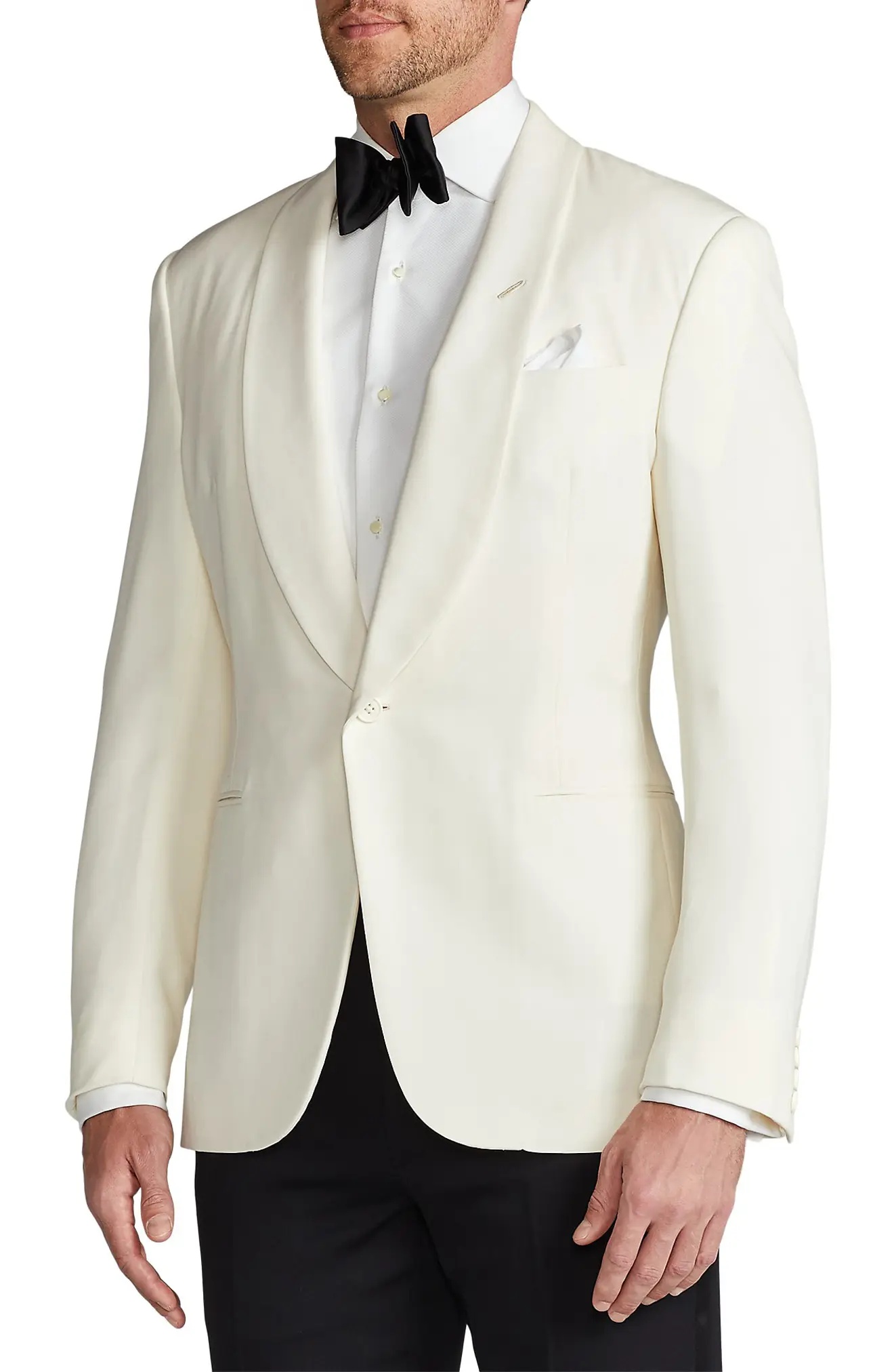 Gregory Wool Barathea Dinner Jacket - 3