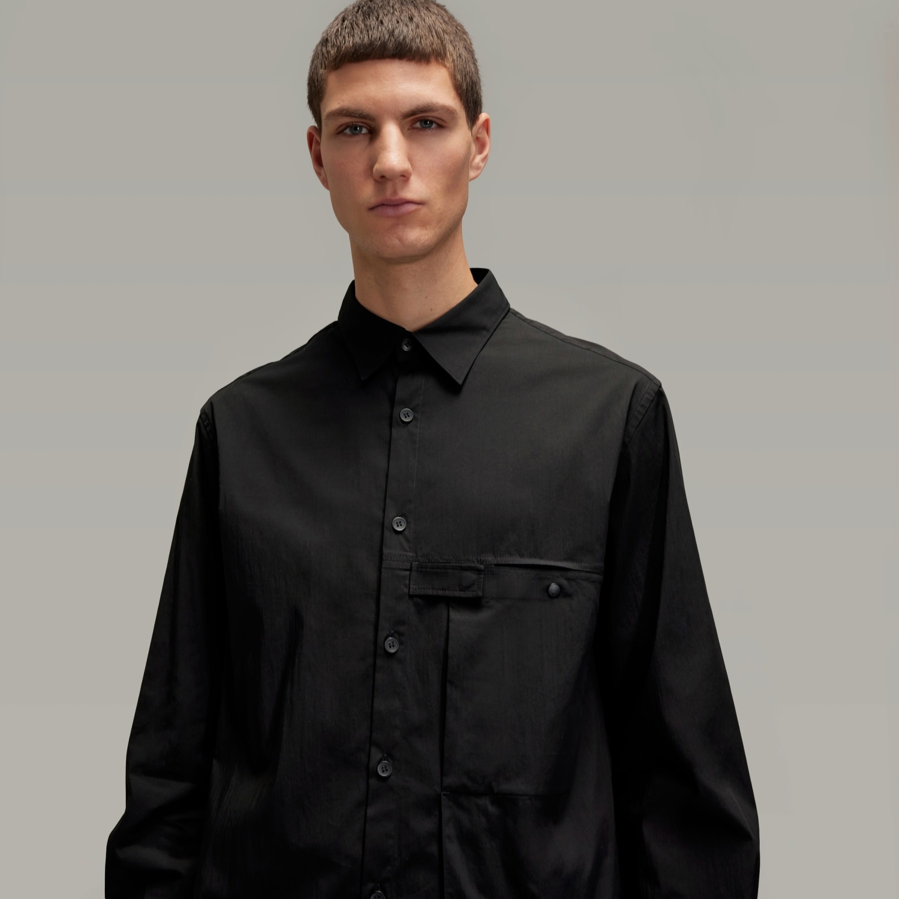 Y-3 Pleated Pocket Shirt - 6