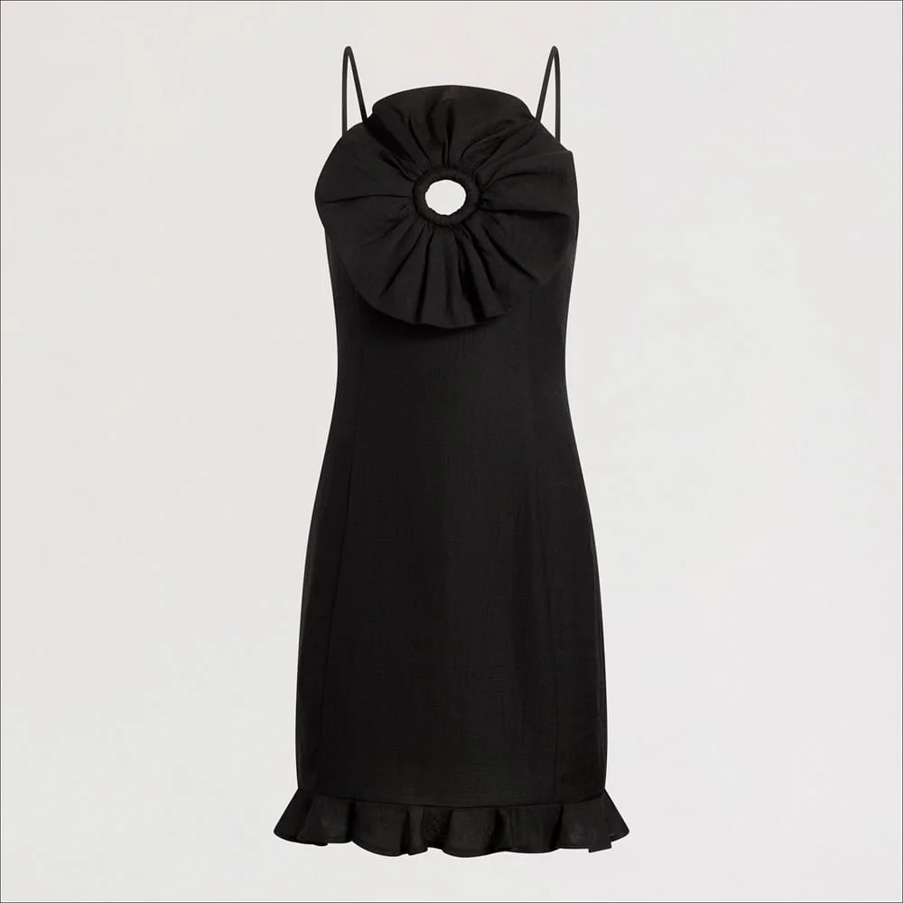 Flower Mini Dress - 1