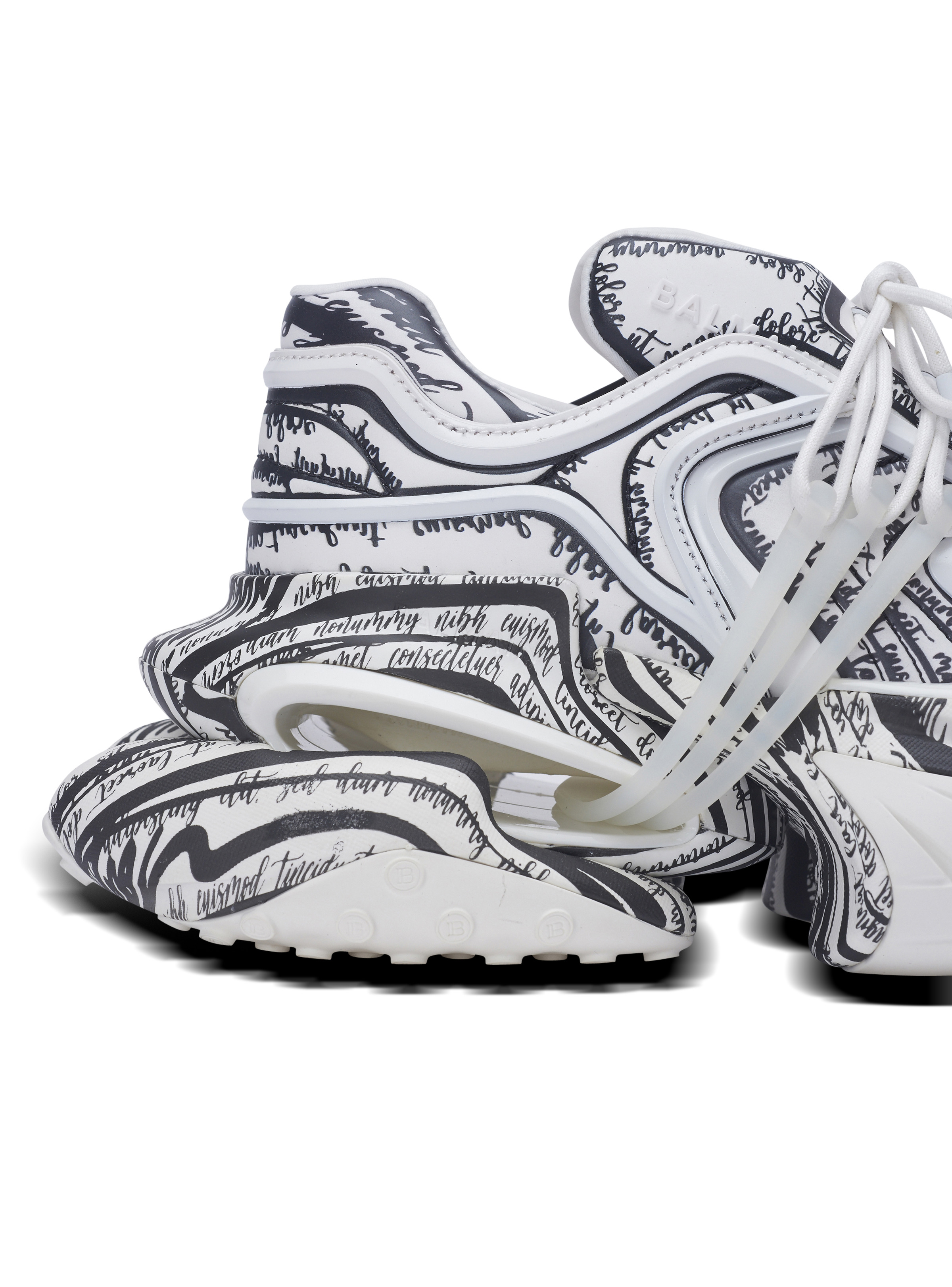 Unicorn Wave trainers with "Love Letter" print - 8
