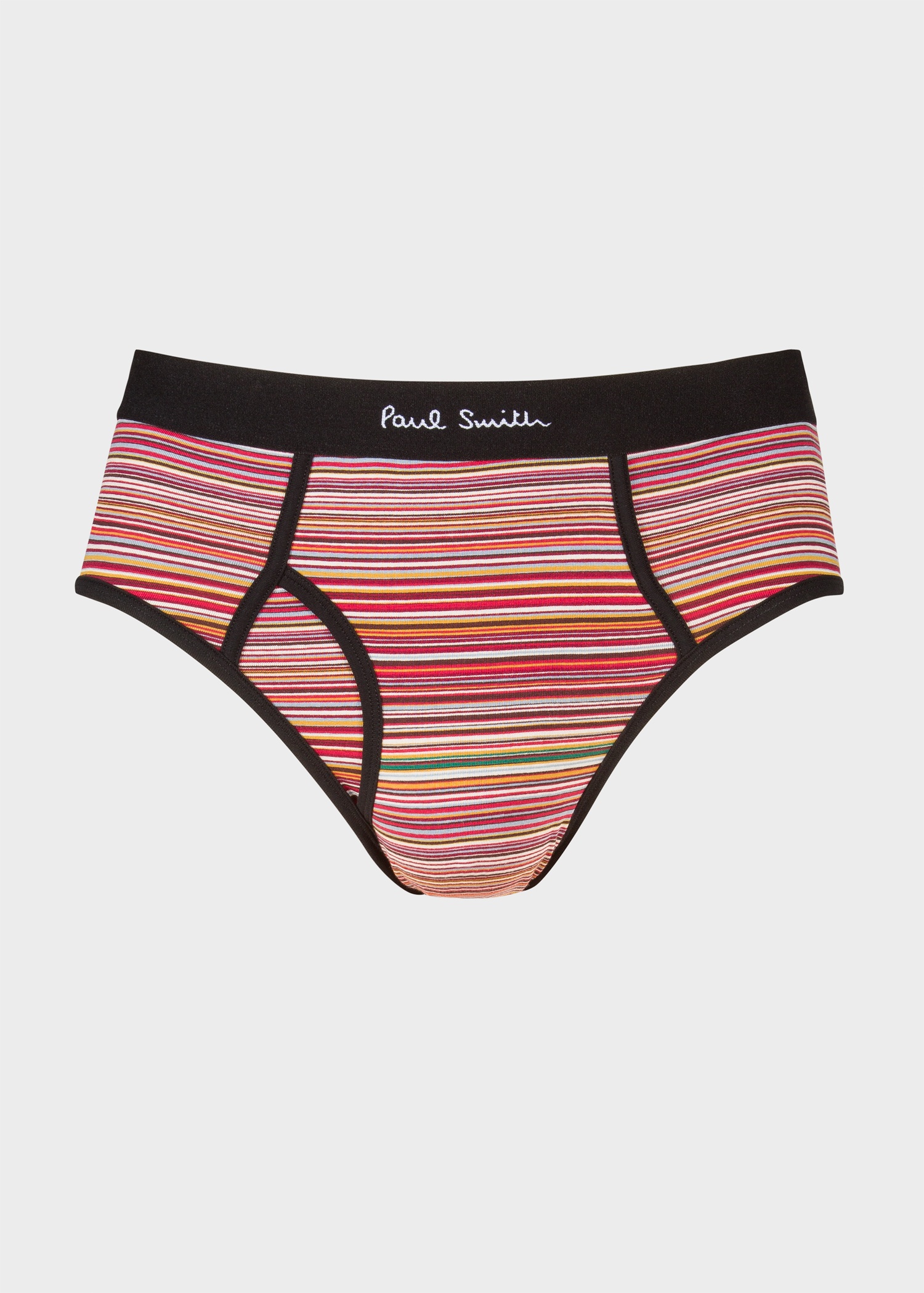 'Signature Stripe' Briefs - 1