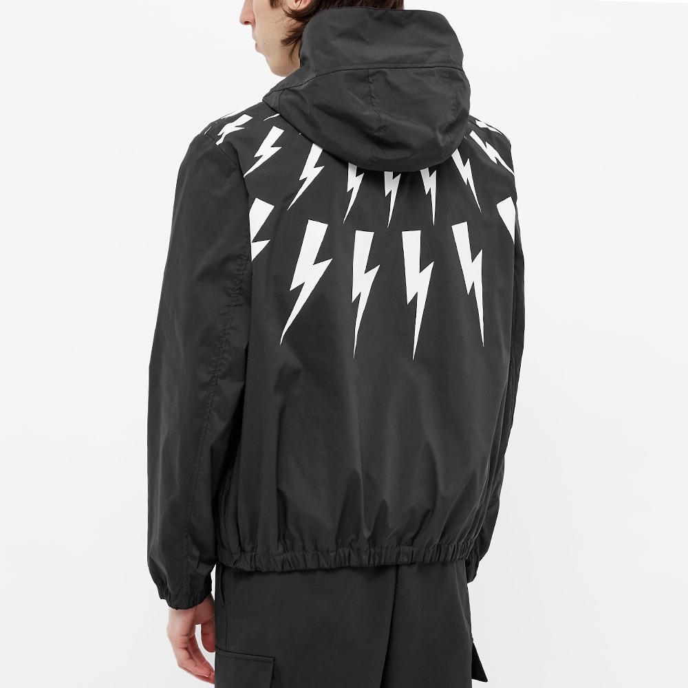 Neil Barrett Thunderbolt Hooded Windbreaker - 6