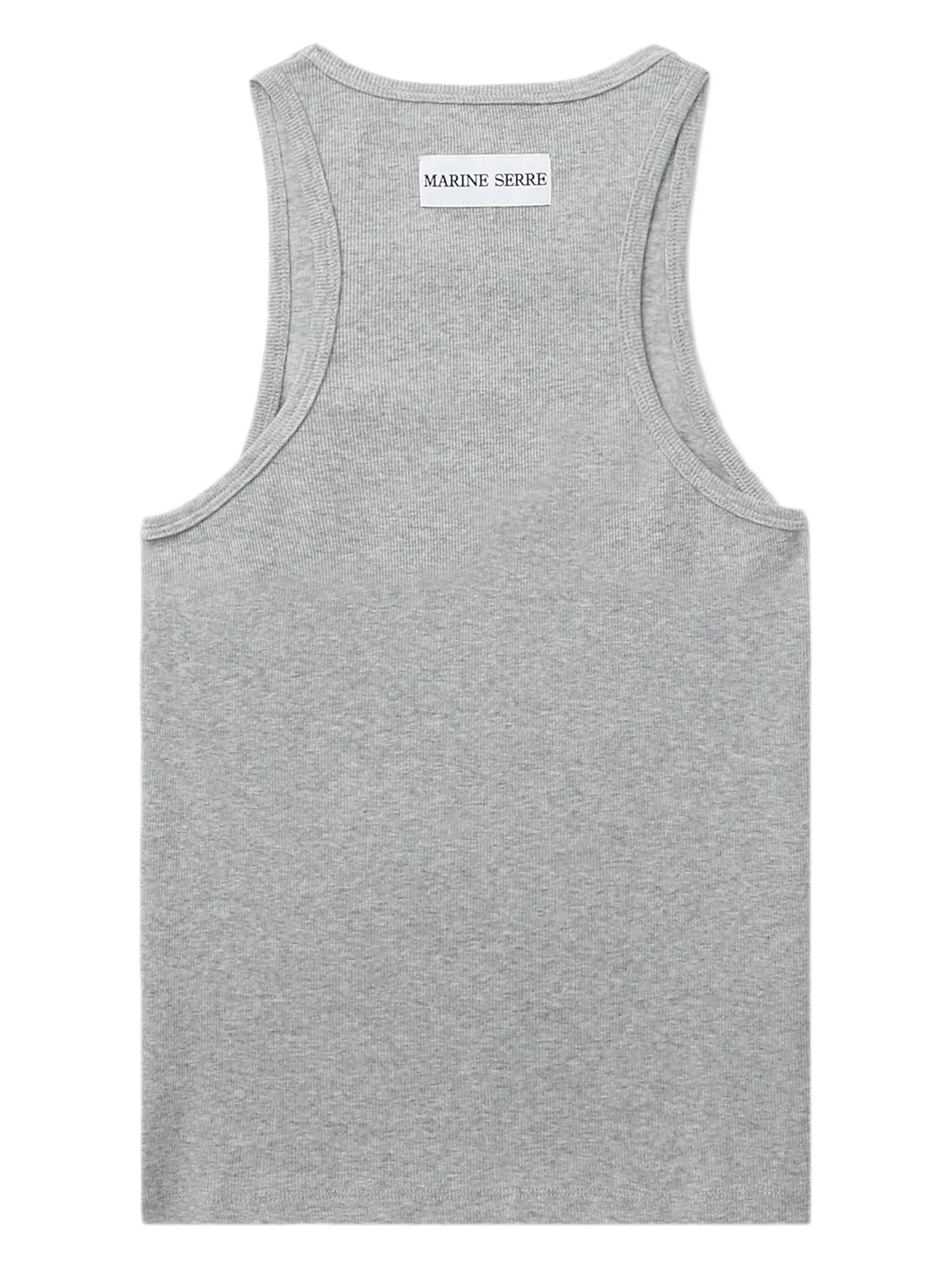 Marine Serre Crescent Moon-embroidered Tank Top - 2