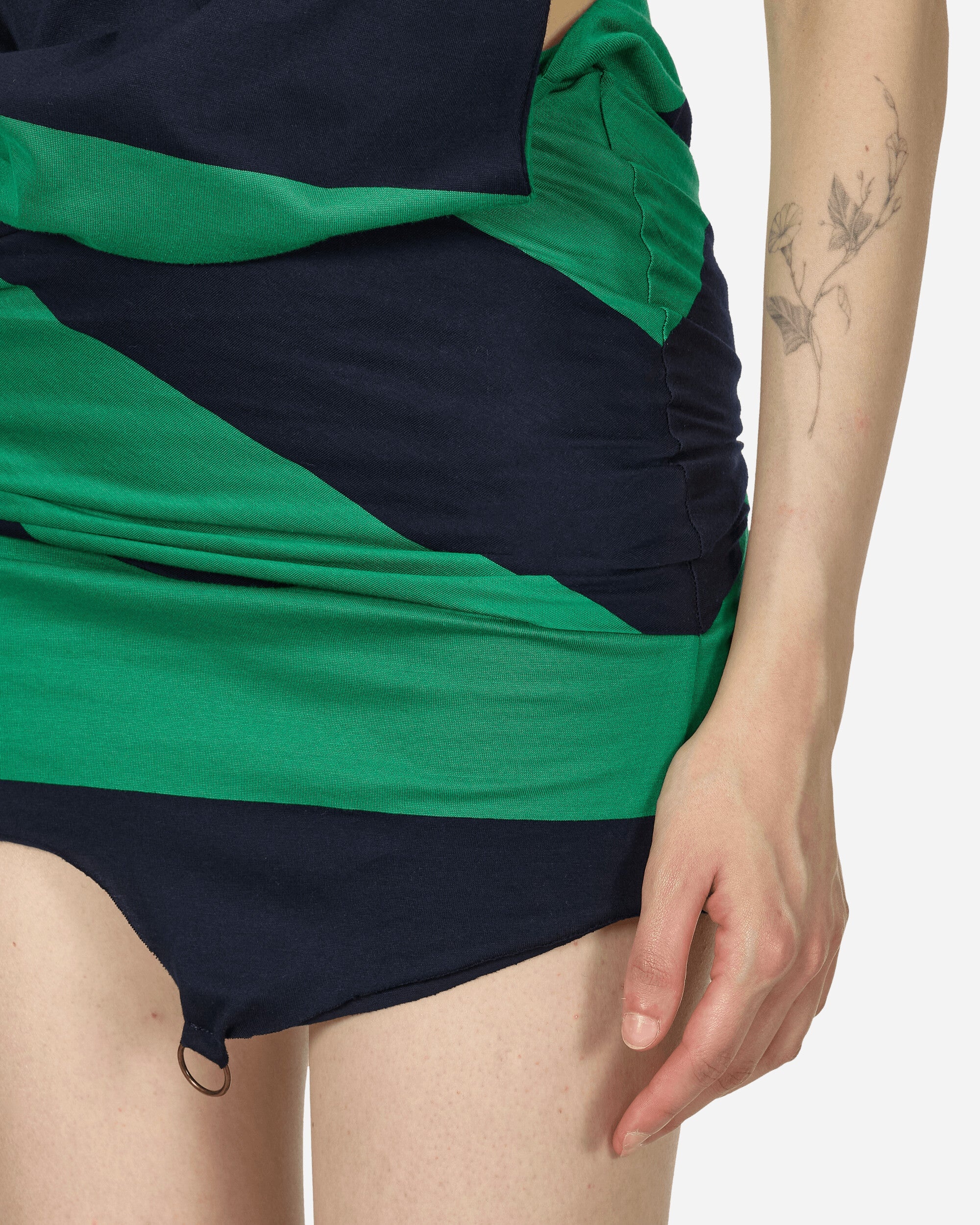 Charlie Dress Green / Navy - 5