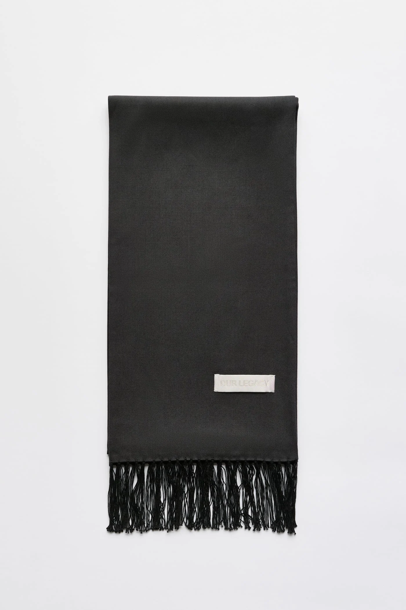 Suiting Scarf Char Kinetic Wool - 1