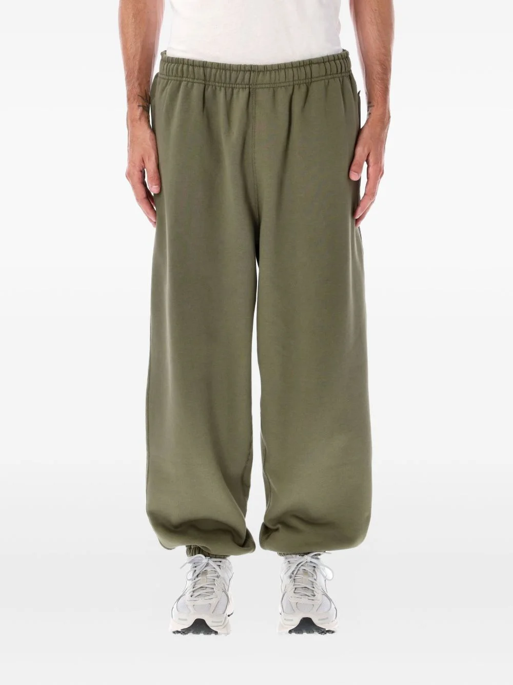 swoosh-embellished track pants - 1