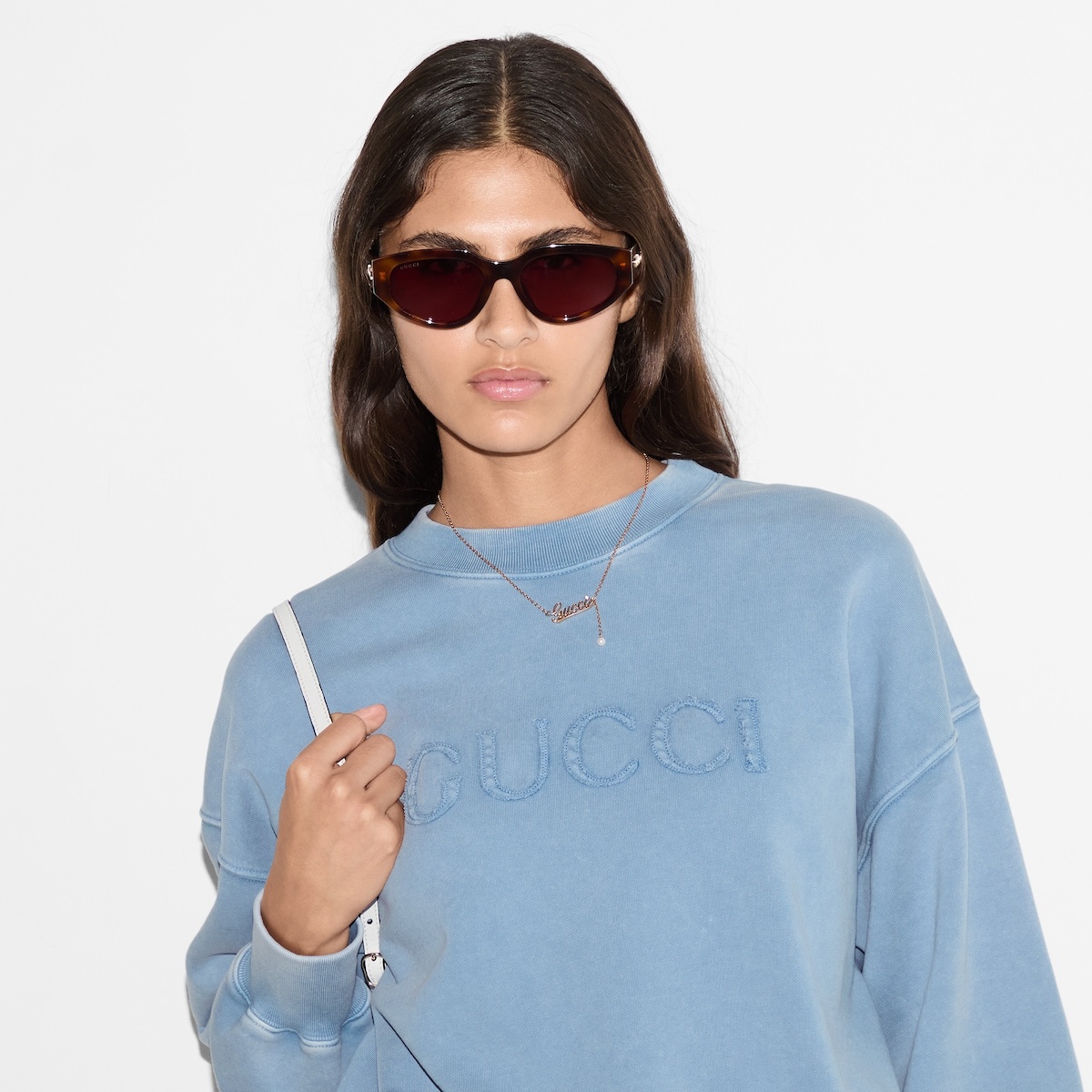 Embroidered cotton jersey sweatshirt - 5