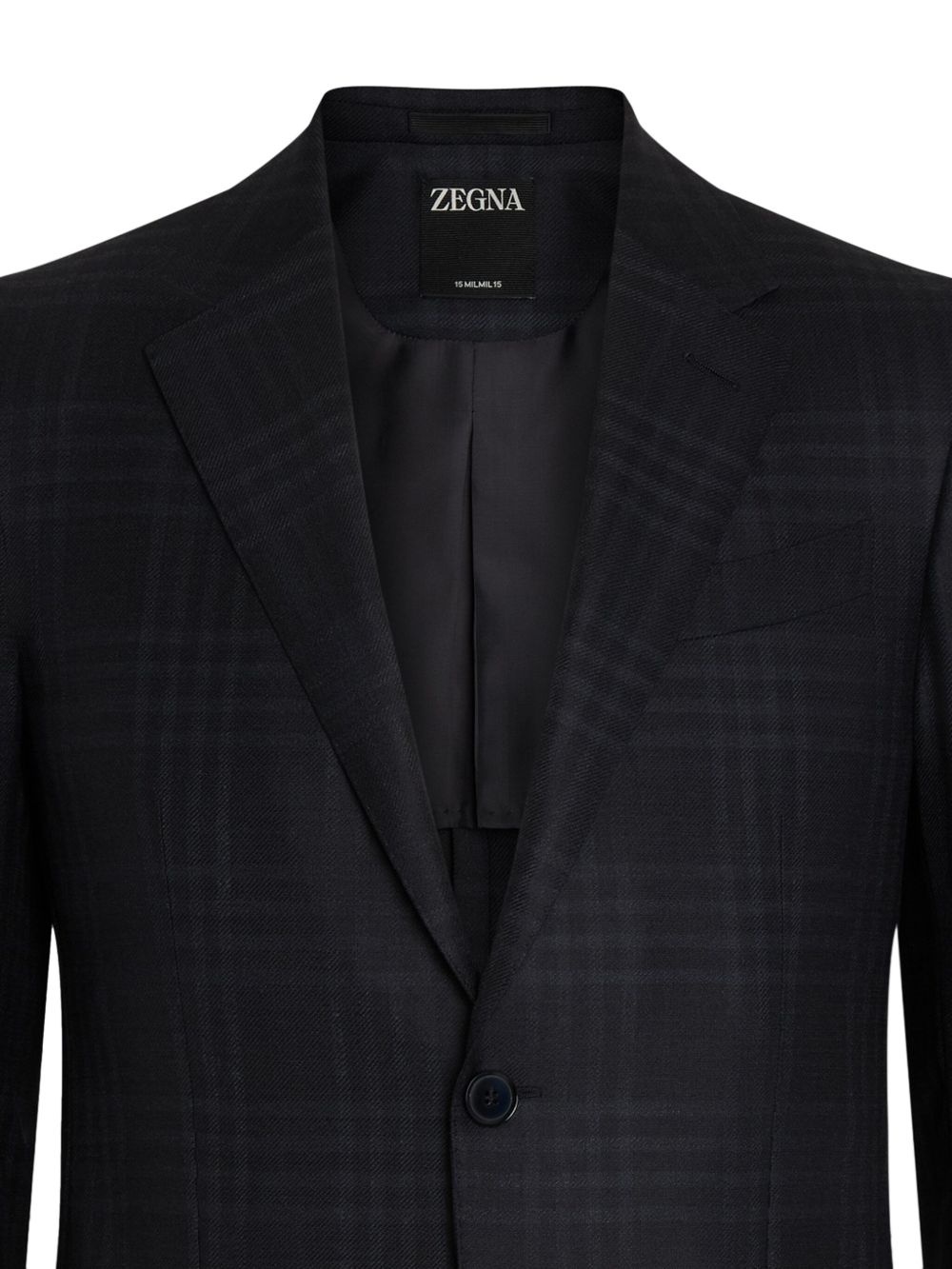 check-pattern blazer - 2