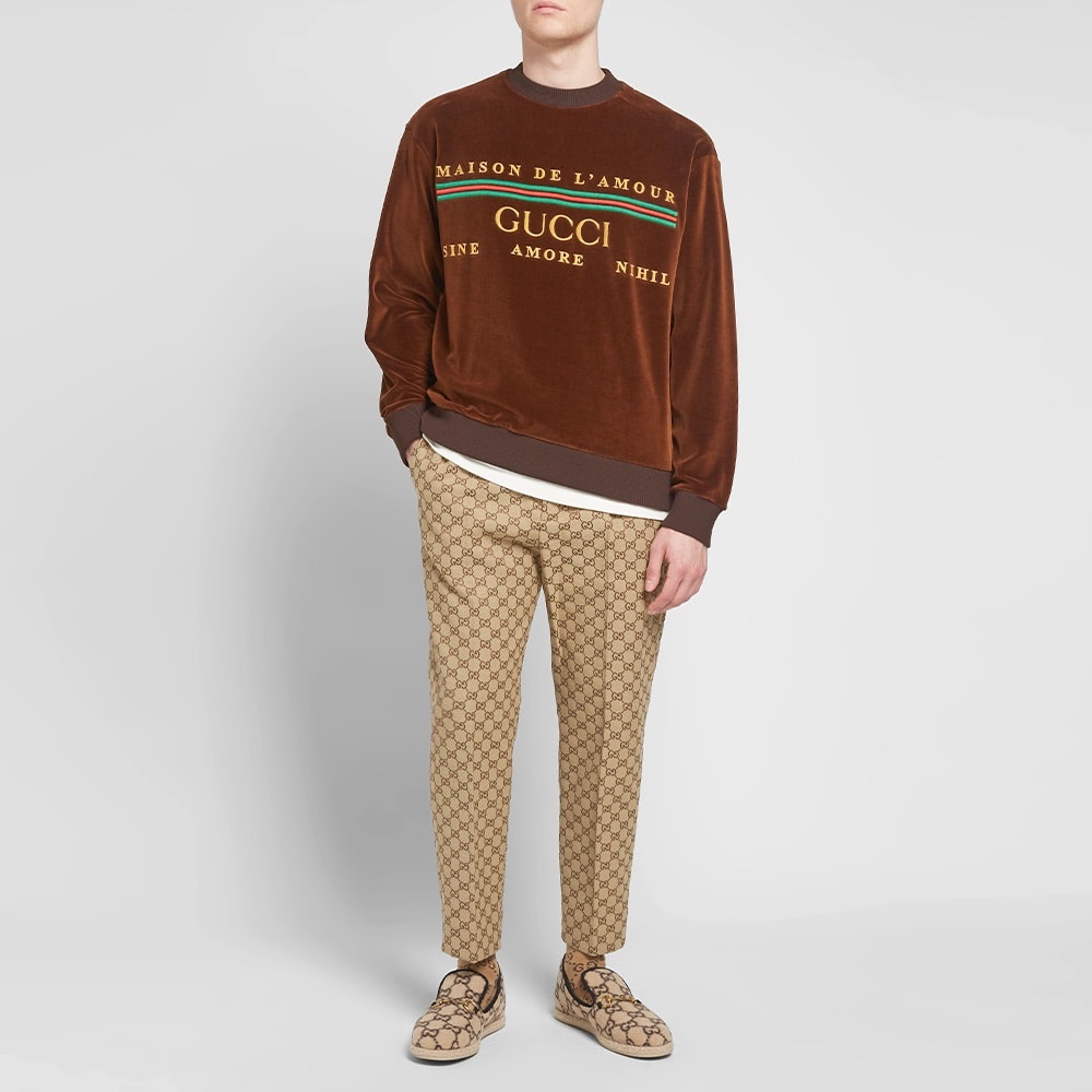 Gucci Chenille Embroidered Crew Sweat - 6